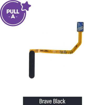 Fingerprint Reader with Flex Cable for Samsung Galaxy A15 A155F (PULL-A)-Brave Black