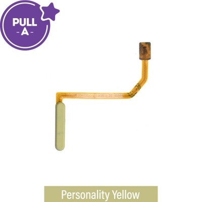 Fingerprint Reader with Flex Cable for Samsung Galaxy A15 A155F (PULL-A)-Personality Yellow