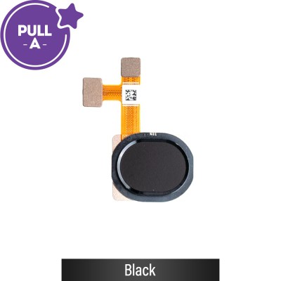 Fingerprint Reader with Flex Cable for Samsung Galaxy A21 A215F-Black (PULL-A)