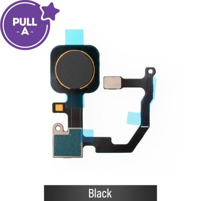 Fingerprint Reader with Flex Cable for Google Pixel 5a 5G (PULL-A)-Black