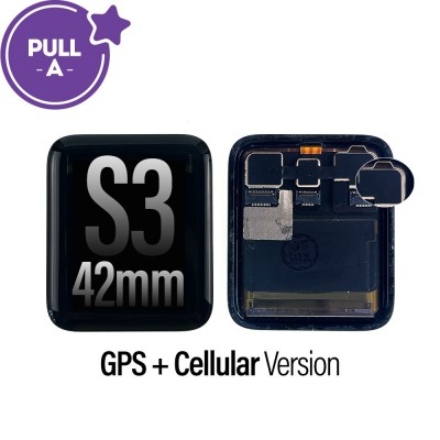 OLED and Digitizer Assembly for Apple Watch 3 ( GPS +Cellular) (42mm) Screen Replacement (PULL-A)