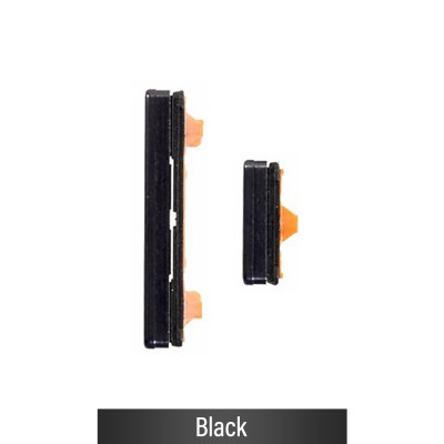 Power & Volume Button Set for Samsung Galaxy A90 5G A908B-Black