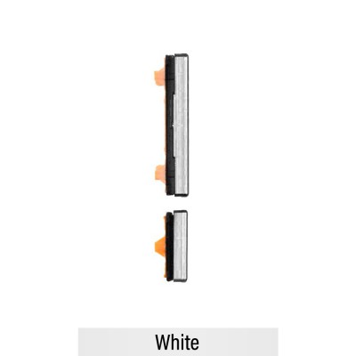 Power & Volume Button Set for Samsung Galaxy A90 5G A908B-White