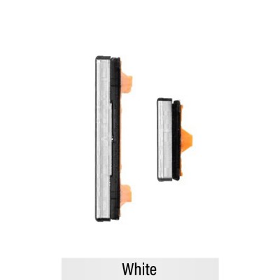 Power & Volume Button Set for Samsung Galaxy A90 5G A908B-White