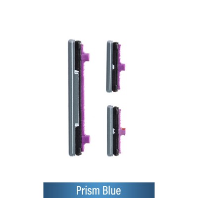 Power & Volume Button Set for Samsung Galaxy S10 G973F / S10 Plus G975F-Prism Blue
