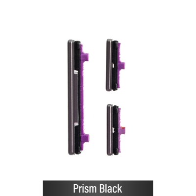 Power & Volume Button Set for Samsung Galaxy S10 G973F / S10 Plus G975F-Prism Black