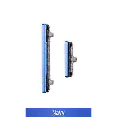 Power & Volume Button Set for Samsung Galaxy S20 G980F / S20 Plus G985F-Navy