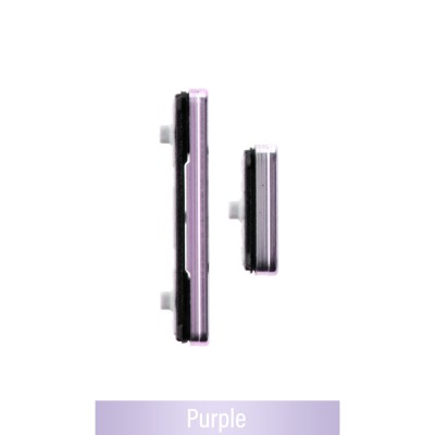 Power & Volume Button Set for Samsung Galaxy S22 5G S901B / S22 Plus 5G S906B-Purple