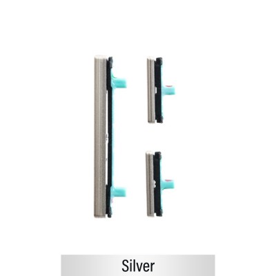 Power & Volume Button Set for Samsung Galaxy S8 G950F / S8 Plus G955F-Silver
