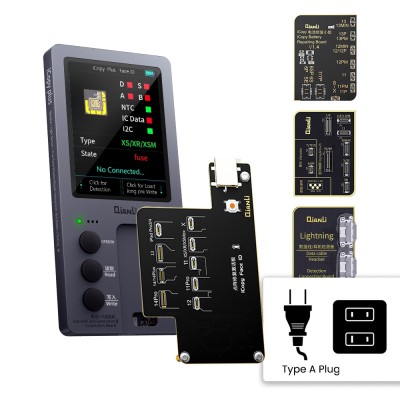 Qianli iCopy Plus 2.2V Full Package With 4 Boards Built (Type A Plug)