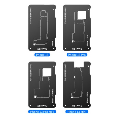 QianLi Double-side Use Middle Frame Reballing Platform for iPhone 13 mini / 13 / 13 Pro / 13 Pro Max