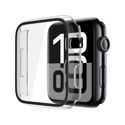 Re-Define Hard PC Case with Tempered Glass Screen Protector for Apple Watch Series 10 42mm