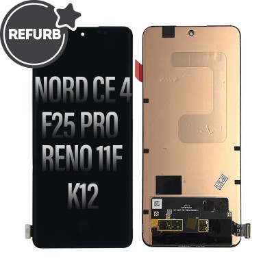 REFURB OLED Screen Digitizer Replacement (Skyhorse Glass) for OPPO Reno11 F / K12 / F25 Pro / One Plus Nord CE 4
