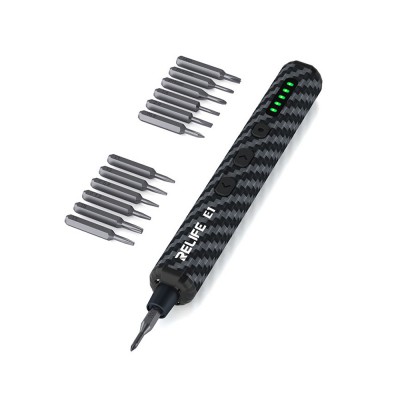 RELIFE E1 Carbon Fiber Electric Screwdriver Set
