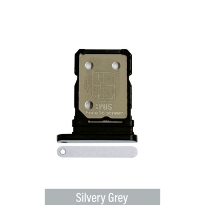 SIM Card Tray for OPPO Reno 10 5G-Silvery Grey