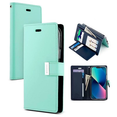 Mercury Rich Diary Case for iPhone 14 Plus