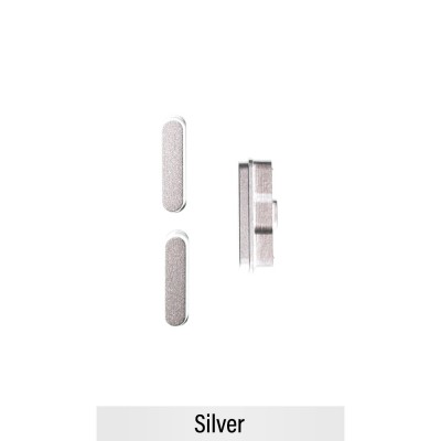 Power & Volume Button Set for iPad Pro 12.9 (2018) / Pro 11 (2018)-Silver