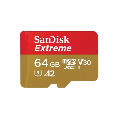 SanDisk Extreme microSDXC 64GB 170MB/s (No Adapter) (SDSQXAH-064G)