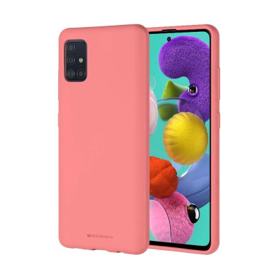Mercury Soft Feeling Jelly Cover Case for Samsung Galaxy A51 4G