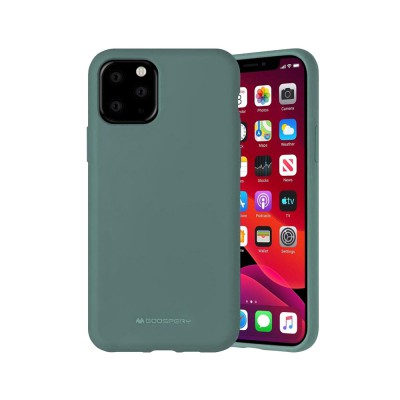 Mercury Silicone Cover Case for iPhone 11 Pro Max (6.5'')