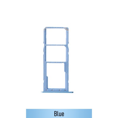 Dual SIM Card Tray for Samsung Galaxy A11-Blue (Not for AU)