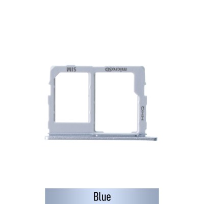 Dual SIM Card Tray for Samsung Galaxy J7 (2018)-Blue (Not for AU)