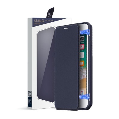 DUX DUCIS SKIN-X Series Flip Case With Magnetic Ring for iPhone 7 / 8 / SE (2020) / SE (2022)