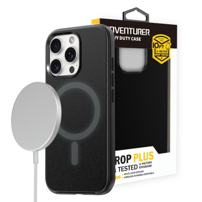 Hybrid Beatles Shockproof Case Cover with Magnetic Ring for iPhone 16 Pro