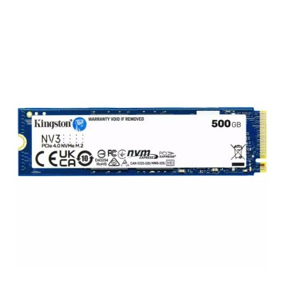Kingston NV3 500GB NVMe M.2 2280 PCIe 4.0 x 4 SSD (SNV3S/500G)