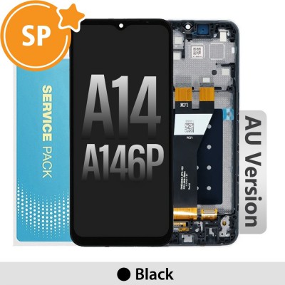 Samsung Galaxy A14 5G A146P LCD Screen Replacement Digitizer GH82-23640A / GH81-23315A (Service Pack)-Black (AU Version)