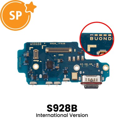 Charging Port Board for Samsung Galaxy S24 Ultra S928B (International Version) GH96-16497A (Service Pack)