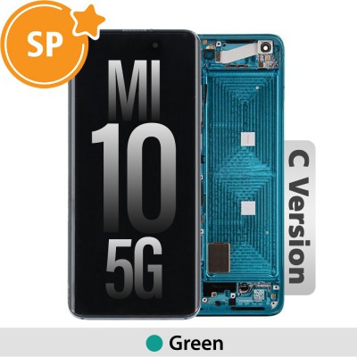 C Version Xiaomi Mi 10 5G OLED Screen Digitizer 56000600J200 (Service Pack)-Green