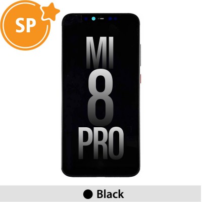 Xiaomi Mi 8 Pro OLED Screen Digitizer 5601100040B6 (Service Pack)-Black