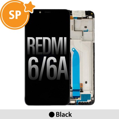 Xiaomi Redmi 6 / 6A LCD Screen Digitizer 560610038033 (Service Pack)-Black