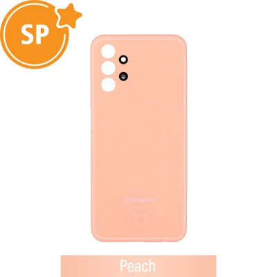 Rear Cover Glass For Samsung Galaxy A13 A135F GH82-28387C (Service Pack)-Peach