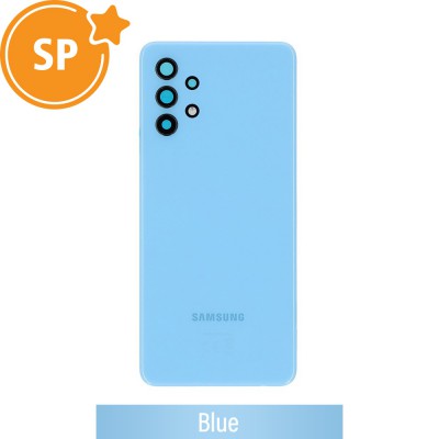 Rear Cover Glass For Samsung Galaxy A32 A325F GH82-25545C (Service Pack)-Blue