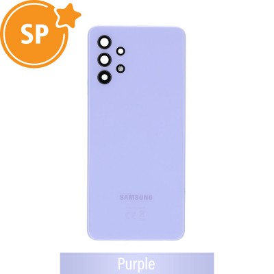 Rear Cover Glass For Samsung Galaxy A32 A325F GH82-25545D (Service Pack)-Purple