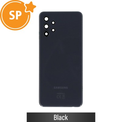 Rear Cover Glass For Samsung Galaxy A32 5G A326B GH82-25080A (Service Pack)-Black