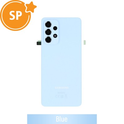 Rear Cover Glass For Samsung Galaxy A33 5G A336B GH82-28042C (Service Pack)-Blue