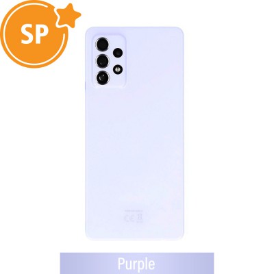 Rear Cover Glass For Samsung Galaxy A72 A725F GH82-25448C (Service Pack)-Purple