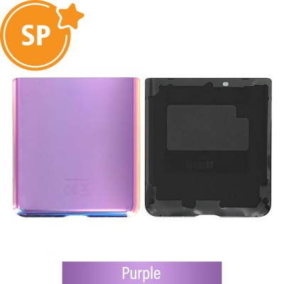 Rear Battery Cover For Samsung Galaxy Z Flip F700F GH82-22204B (Service Pack)-Purple