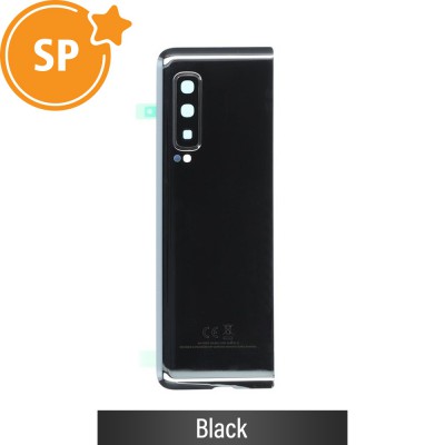 Rear Battery Cover For Samsung Galaxy Fold F900F GH82-19587B (Service Pack)-Black