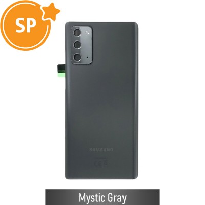 Rear Cover Glass For Samsung Galaxy Note 20 N981 GH82-23299A (Service Pack)-Mystic Gray
