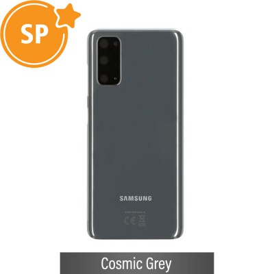 Rear Cover Glass For Samsung Galaxy S20/5G G980/G981 GH82-22068A (Service Pack)-Cosmic Grey
