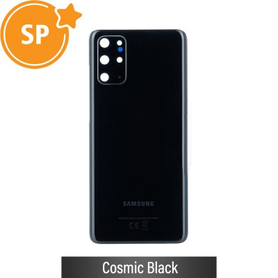 Rear Cover Glass For Samsung Galaxy S20 Plus G986 GH82-21634A-Cosmic Black