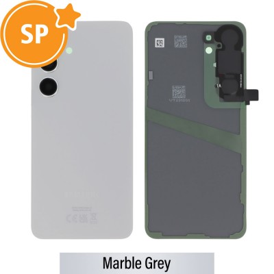 Rear Cover Glass For Samsung Galaxy S24 S921B GH82-33101B (Service Pack)-Marble Grey