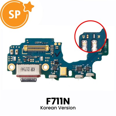 Charging Port Board for Samsung Galaxy Z Flip3 5G F711N (Korean Version) GH96-14630A (Service Pack)