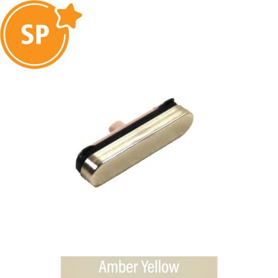 Power Button for Samsung Galaxy S24 / S24 Plus GH98-48904D (Service Pack)-Amber Yellow