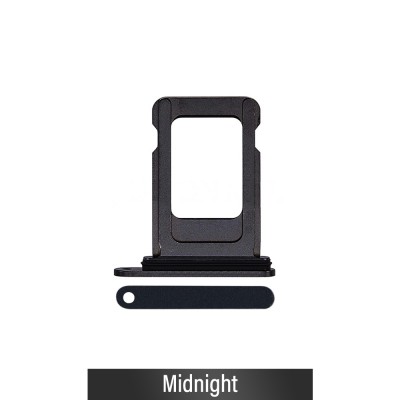 Single SIM Card Tray for iPhone 14 / 14 Plus-Midnight