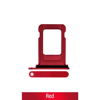 Single SIM Card Tray for iPhone 14 / 14 Plus-Red